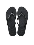 Klapki i japonki damskie - Roxy Japonki ARJL100873 Czarny - miniaturka - grafika 1