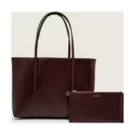 Torebki damskie - Calvin Klein Shopperka + saszetka - miniaturka - grafika 1