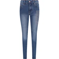Spodnie sportowe damskie - Guess Jeansy | Skinny fit | high waist - miniaturka - grafika 1
