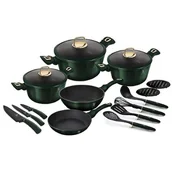 Zestawy garnków i patelni - Berlinger Haus Lumarko Bh-7043 BH-7043 Kinghoff - miniaturka - grafika 1