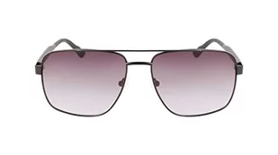 Calvin Klein Okulary przeciwsłoneczne, 002 czarny matowy, rozmiar uniwersalny - Okulary przeciwsłoneczne - miniaturka - grafika 1