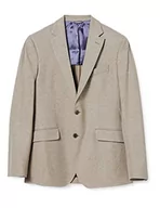 Kurtki męskie - Hackett London Męska kurtka z dzianiny pique, Brązowy (951 taupe 951), X-Large (Manufacturer size: 46) - miniaturka - grafika 1
