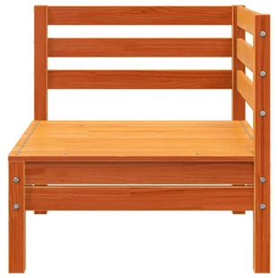 Ogrodowa sofa 3-osobowa, woskowy brąz, lite drewno sosnowe Lumarko! - Sofy ogrodowe - miniaturka - grafika 7