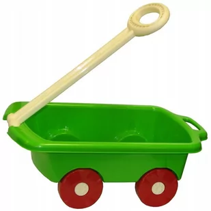 Polski Wózek z rączką Taczka do piasku piaskownica - Zabawki i gry sportowe - miniaturka - grafika 1