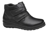 Botki damskie - Botki AXEL Comfort 4379 Czarne H na 2-rzepy Kosela Medic 9379 na haluksy - miniaturka - grafika 1