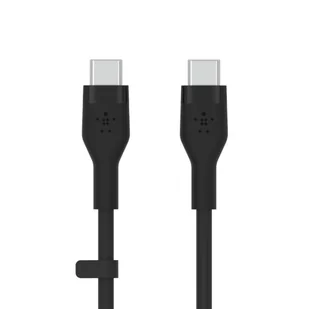 Kabel BoostCharge USB-C do USB-C 2.0 silikonowy 1m, czarny - Kable USB - miniaturka - grafika 1