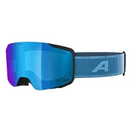 Gogle i okulary motocyklowe - Gogle ALPINA TAOS Q-LITE A7308881 – Niebieski - miniaturka - grafika 1
