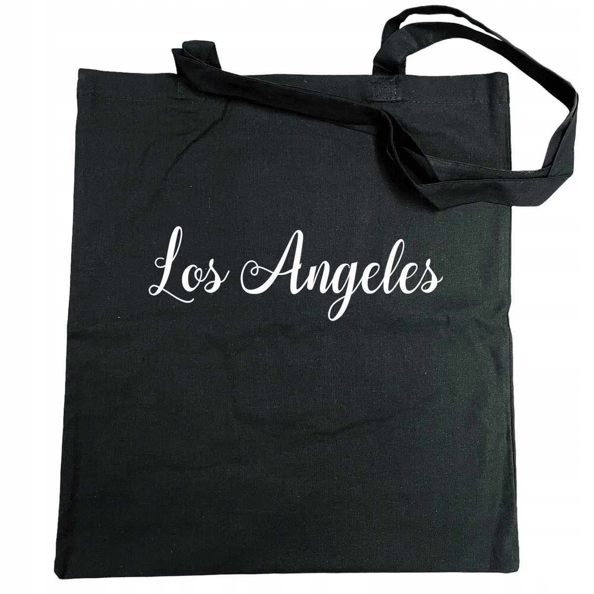 Torba na zakupy nadruk napis Los Angeles