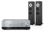 Zestawy stereo - Yamaha R-N1000A (srebrny) + 603 S3 (czarny) - miniaturka - grafika 1