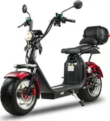 Skutery - Bili Bike Skuter elektryczny BILI COCO STRONG 3000W czerwony - miniaturka - grafika 1