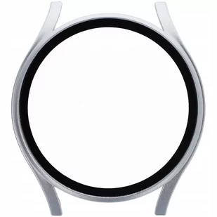 Bizon Etui Case+Glass do Galaxy Watch 5 40mm, srebrne - Akcesoria do smartwatchy - miniaturka - grafika 1