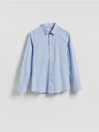 Koszule męskie - Reserved - Koszula slim fit w kratę - jasnoniebieski - miniaturka - grafika 1