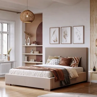 Bofurniture Łóżko Kantana 200x200 cm, Grupa 1, Pojemnik: Nie - Łóżka - miniaturka - grafika 1