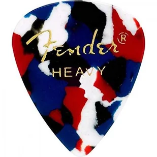 Fender Classic Celluloid heavy confetti kostka gitarowa - Kostki gitarowe - miniaturka - grafika 1