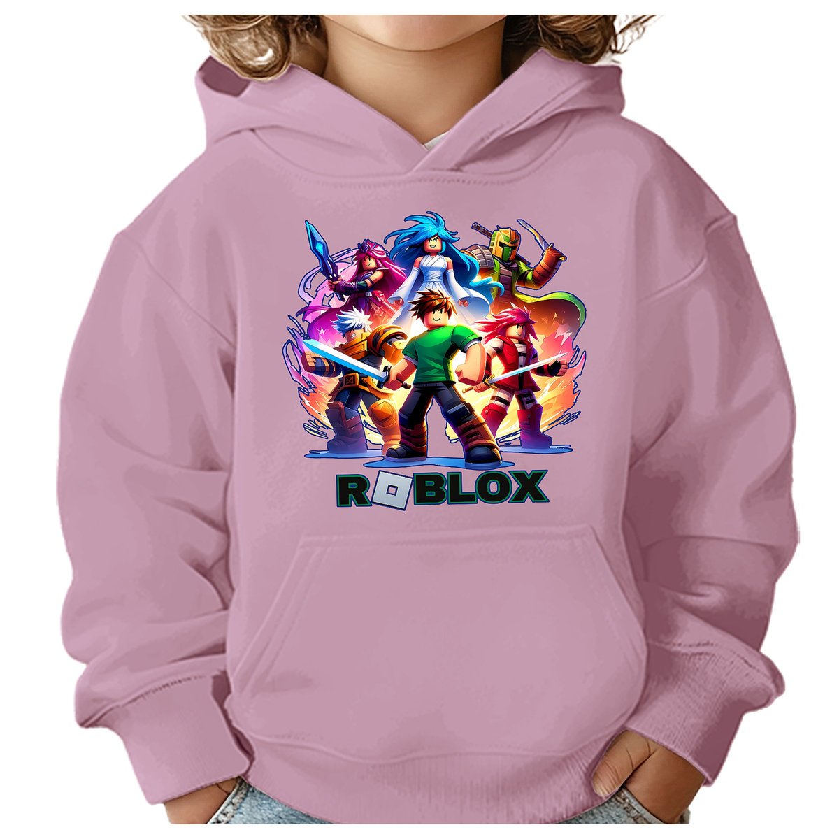 BLUZA DZIECIĘCA Z KAPTUREM ROBLOX 146-152 DLA DZIECKA PREZENT
