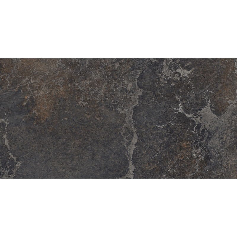 Mexen Blaze Nero gres szkliwiony rekt. G1, płytka podłogowo-ścienna 120 x 60 cm, carving - TL420-120-060-01