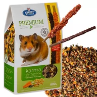 Karma dla gryzoni - Gami Premium - Karma Warzywno-Owocowa Dla Chomika + 2 Kolby - miniaturka - grafika 1