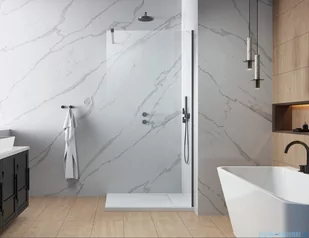 Radaway Modo New II Brushed GunMetal kabina Walk-in 130x200 szczotkowany GunMetal 389134-92-01 - Kabiny prysznicowe Radaway Modo New II Brushed GunMetal kabina Walk-in 130x200 szczotkowany GunMetal 389134-92-01 - Kabiny prysznicowe - miniaturka - grafika 3