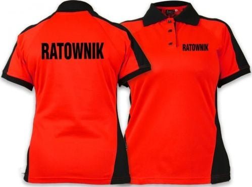 North Wind + medical Koszulka Polo RATOWNIK damska FLUO