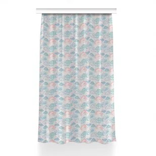Zasłona gotowa do sypialni 150x230 Chmury i Kropki, Fabricsy - Zasłony - miniaturka - grafika 1