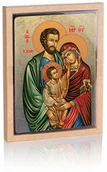 Ikony i obrazy sakralne - Ikona religijna Święta Rodzina - miniaturka - grafika 1