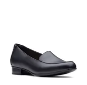 Półbuty damskie - Clarks Juliet Lora E [Black Leather] - Rozmiar 40 - miniaturka - grafika 1