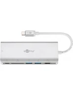 Adaptery i przejściówki - Adapter Usb-c 7port Hdmi Usb 3.0 MicroSD Sd Rj45 - miniaturka - grafika 1