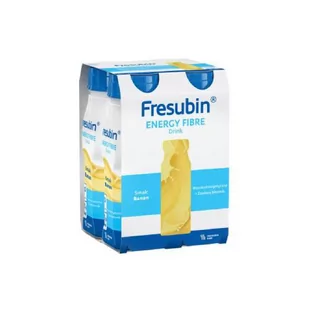 Fresubin Energy Fibre Drink banan (nowe opakowanie), 4x200ml - >>> DARMOWA od 99zł<<< 24h !!! - Żywienie medyczne - miniaturka - grafika 1