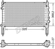 Układ chłodzenia - akcesoria - Chłodnica, układ chłodzenia silnika Denso DRM20119 - miniaturka - grafika 1