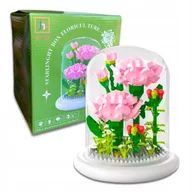 Klocki - Klocki Konstrukcyjne Bukiet Kwiatów Zestaw Klocków Kwiatek W Kopule 770 el. - miniaturka - grafika 1