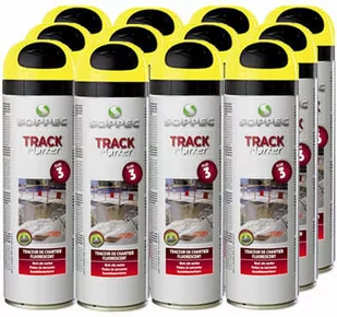 Farba w aerozolu żółta TRACK MARKER(karton, 12 szt.) - Farby i lakiery w sprayu - miniaturka - grafika 1