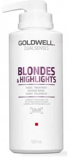 Goldwell Goldwell Dualsenses Blondes 60s maska neutralizująca do włosów blond 500ml 11844 - Maski do włosów - miniaturka - grafika 1