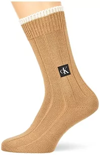 Calvin Klein Skarpety męskie, Wielbłądzi, rozmiar uniwersalny - Skarpetki męskie - miniaturka - grafika 1