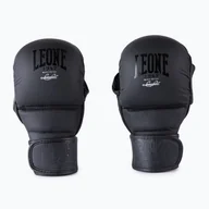 Rękawice bokserskie - Rękawice sparingowe LEONE 1947 Black Edition MMA black - miniaturka - grafika 1