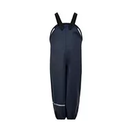 Spodnie i spodenki dla chłopców - Celavi Unisex Basic Rain Overall-Recycle spodnie przeciwdeszczowe, granatowy, 80 - miniaturka - grafika 1