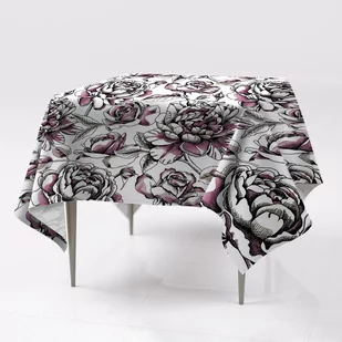 Do kuchni obrus na stół gładki Róże 150x150 wzór, Fabricsy - Obrusy i serwetki - miniaturka - grafika 1