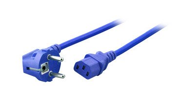 EFB-Elektronik Kabel sieciowy ze stykiem uziemiającym 90°