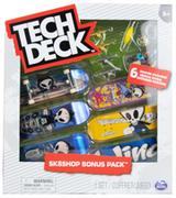 Samochody i pojazdy dla dzieci - Tech Deck Zestaw Sk8Shop 6 Deskorolek Bonus Pack Blind + Akcesoria - miniaturka - grafika 1