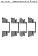Układ hamulcowy - akcesoria - Zestaw montażowy klocków hamulcowych QUICK BRAKE 109-1774 41774000 - miniaturka - grafika 1