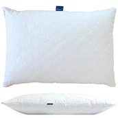 Poduszki dekoracyjne - Poduszka Mikro NOVA BIAŁA 70x90 cm - miniaturka - grafika 1