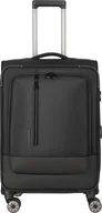 Walizki - Walizka średnia Travelite CrossLite 5.0 4K 66 cm Czarna - miniaturka - grafika 1