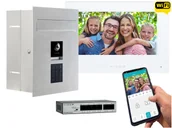 Wideodomofony - Skrzynka na listy z wideodomofonem Vidos ONE S2201D-SKP monitor M2010W Wifi - miniaturka - grafika 1