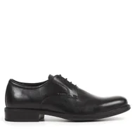 Półbuty męskie - Półbuty Geox U Carnaby D U52W1D 00043 C9999 Czarny - miniaturka - grafika 1