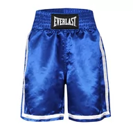 Kimona, stroje i obuwie - Spodenki bokserskie męskie EVERLAST Comp Boxe Short niebieskie EV1090 L - miniaturka - grafika 1