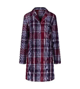 Koszula nocna ROZPINANA damska piżama TRIUMPH Boyfriend NDW X Checks 46 - Piżamy damskie - miniaturka - grafika 1