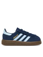 Buty dla chłopców - adidas Sneakersy Handball Spezial JI2899 Granatowy - miniaturka - grafika 1