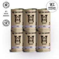 Mokra karma dla psów - Paka Zwierzaka Paka Zwierzaka Indyk z żurawiną 6x400g 53418-uniw - miniaturka - grafika 1