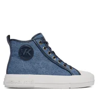 Trampki damskie - Trampki MICHAEL Michael Kors Evy High Top 43R4EYFS6D Niebieski - miniaturka - grafika 1
