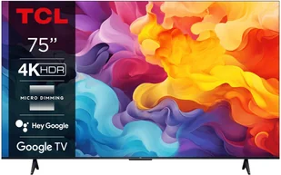 Telewizor TCL 75V6B 75" LED 4K Google TV - Telewizory - miniaturka - grafika 2