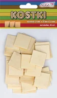 Klocki - Naturalne Kostki Drewniane 50 Sztuk 25X25X1,3 Mm - Wysoka Jakość Pk-0639 - miniaturka - grafika 1